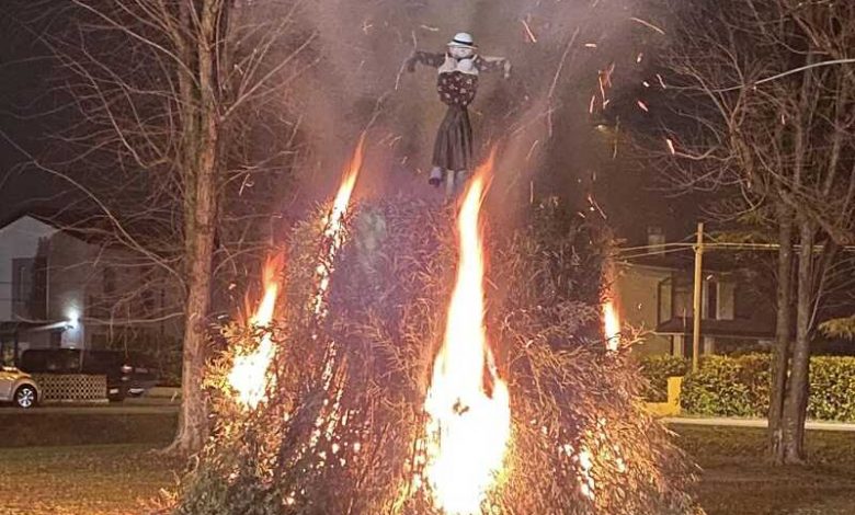 Falò di Magera - foto FB